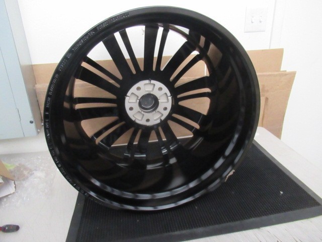 Bentley Continental GT GTC oem factory 22" wheels rims Gloss Black 3SA601025AQ