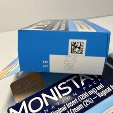 MONISTAT 1 Day Vaginal Antifungal Treatment Coimbination Pack- 2 Pack