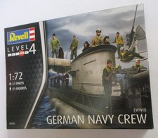 REVELL® 02525 FIGURINE 1:72 GERMAN NAVY CREW (WWII) NUOVE IMBALLO ORIGINALE