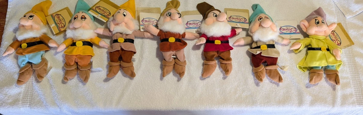 Seven Dwarfs Plush In Disney Plush Toys (1968-Now) for sale | eBay