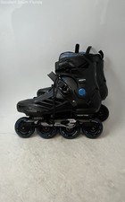 Jeuwith Mens Black Blue Speed Racing Roller Inline Skates Size EUR 42