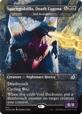 Spacegodzilla, Death Corona - Void Beckoner - Foil NM MTG Ikoria: Lair of Beh...