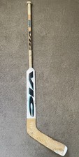 Steve Shields Game Used Hockey Stick - San Jose Sharks Vintage Vic Goalie Stick 