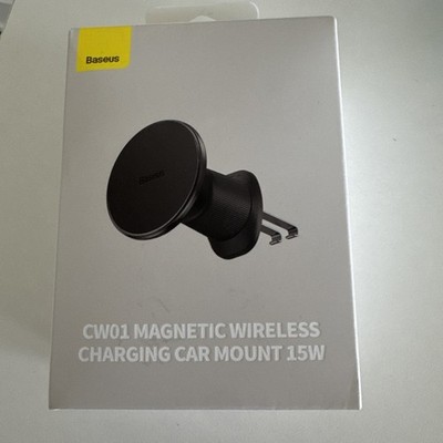 Baseus CW01 Magnetic Wireless Charging Car Mount 15W