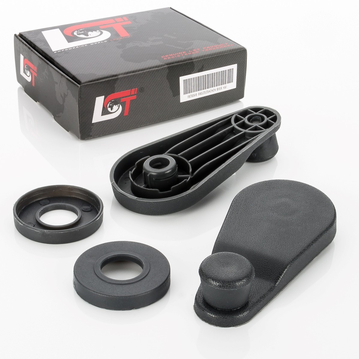 2x Window Crank Handle Crank Gray for Fiat Ducato 280 290 Talento
