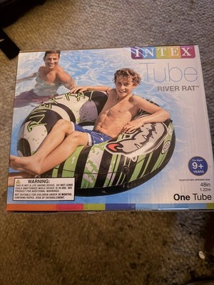 New In Box / Intex Inflatable River Rat 48'' Float Tube Green/Black Inter-tube