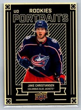 2022-23 Upper Deck #P-54 Jake Christiansen UD Portraits Columbus Blue Jackets