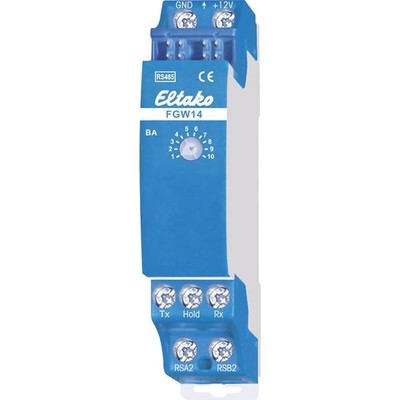 Eltako 30014017 FGW14 RS485-Bus Gateway LAN Driving DIN