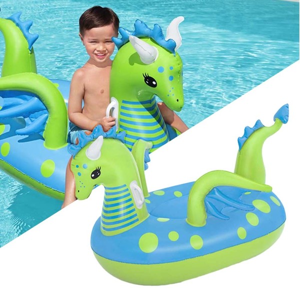 Schwimmtier Drachen Fantasy Dragon Badetier Drache Bestway Luftmatratze Tier-image