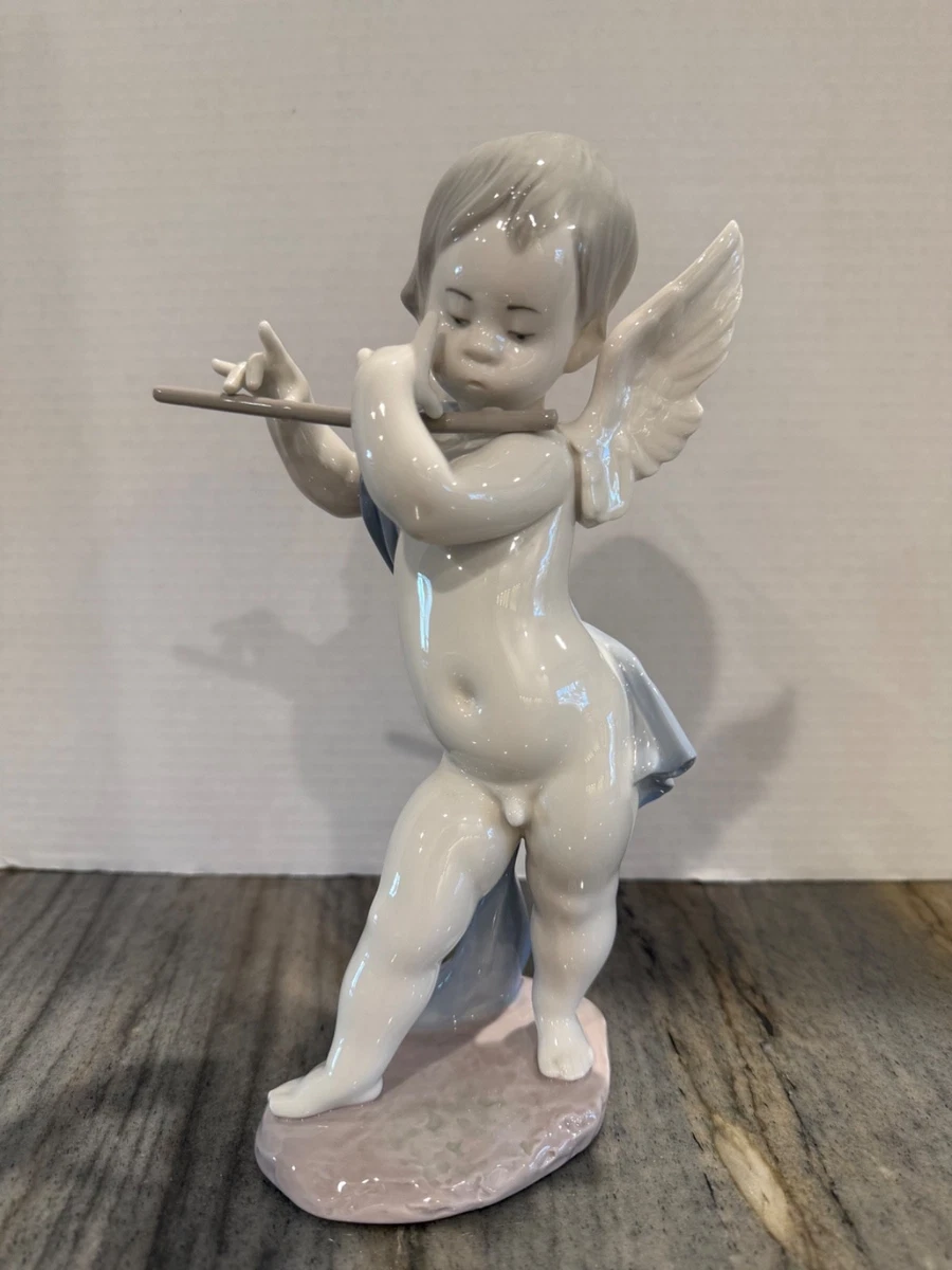 Lladro Angel With Flute In Lladro Angel Figurines for sale | eBay