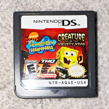 SpongeBob Creature from the Krusty Krab Nintendo DS Cartridge Only E
