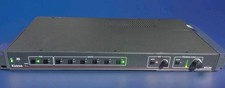 Extron MPS 602 Media Presentation Switcher with amplifier built in.