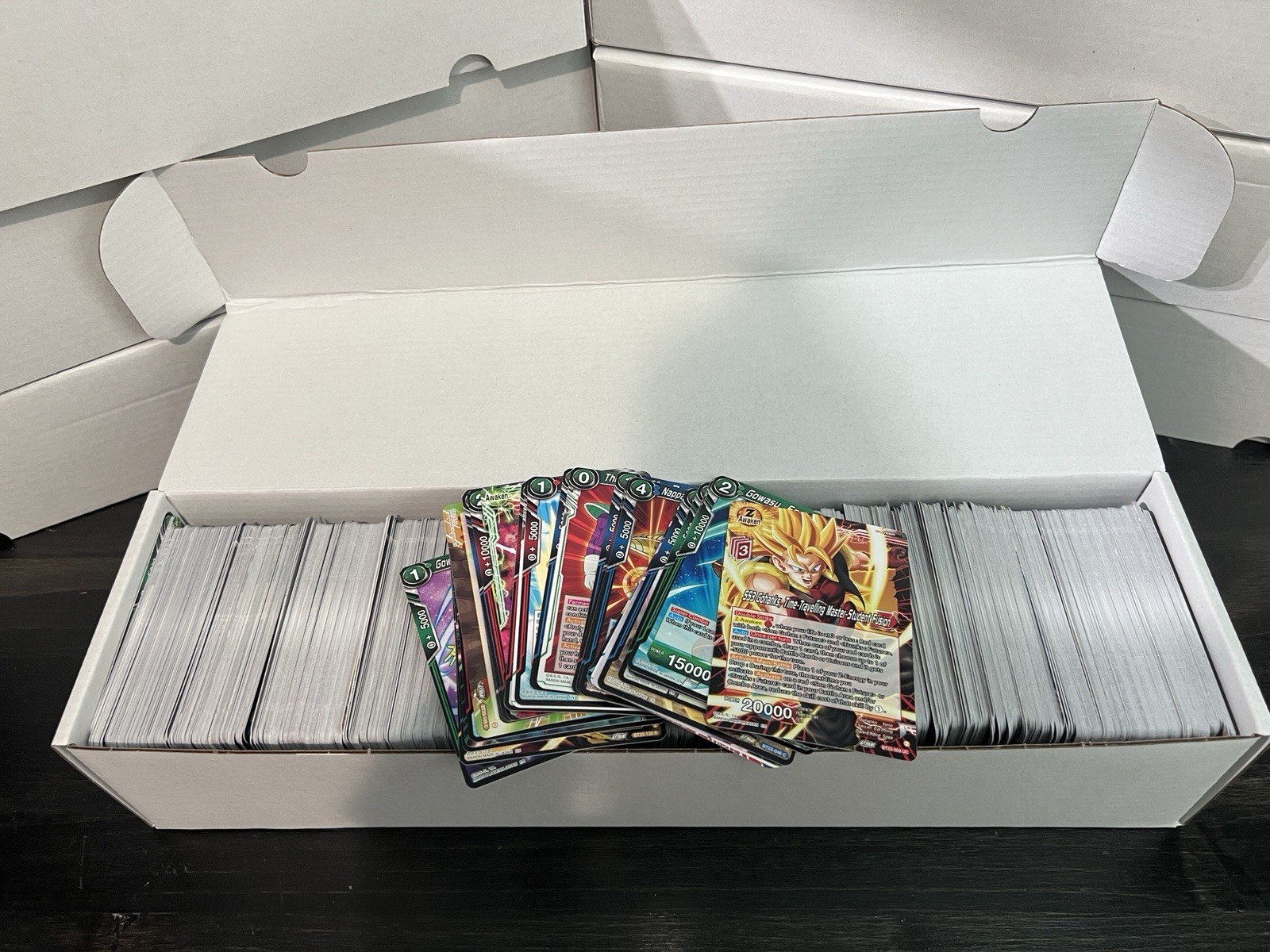1000 Dragon Ball Super TCG + Storage Box C/UC/R Bulk Lot - Non Holo Only