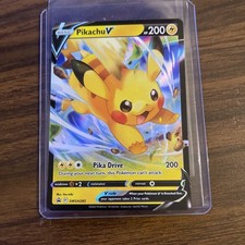 Pikachu V SWSH285 SWSH: Sword & Shield Promo Cards Holo on eBay