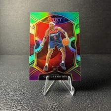 2020-21 Panini Select - Concourse Cassius Winston #96 Green White Purple (RC)