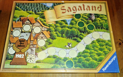 Sagaland- alte Ausgabe - Ravensburger/ Komplett