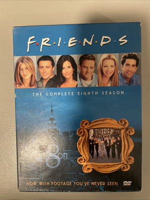 Friends - The Complete Eighth Season (DVD, 2004, 4-Disc Set)