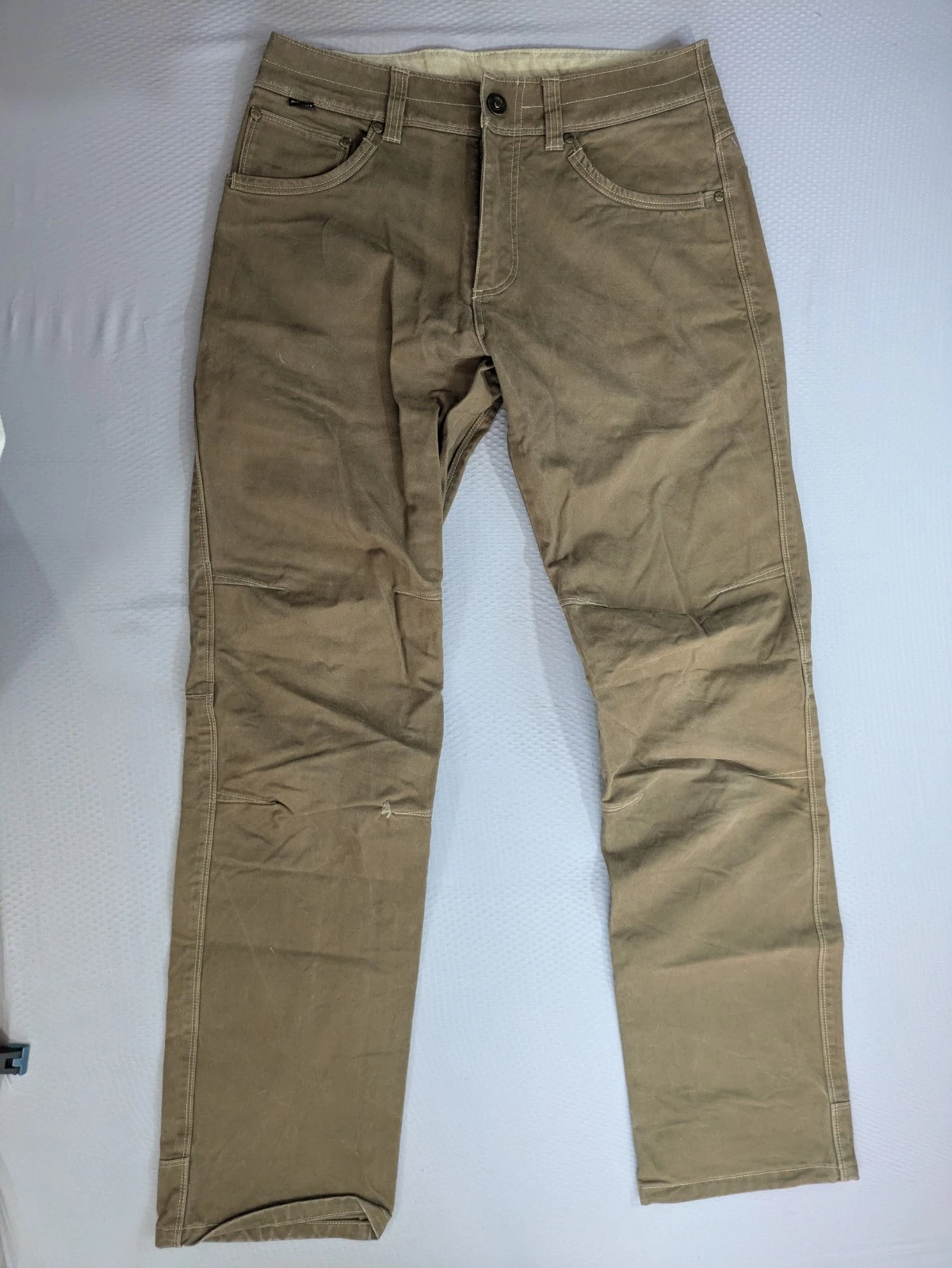 Kuhl Pants Mens 30X32 Brown Rydr Vintage Patina Dye Cargo Outdoor Hiking Climb