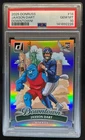 2025 Donruss Jaxson Dart Downtown! SP RC Rookie #14 Giants PSA 10