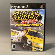 Short Track Racing Trading Paint PS2 PlayStation 2 Racing Driving Video Game CIB