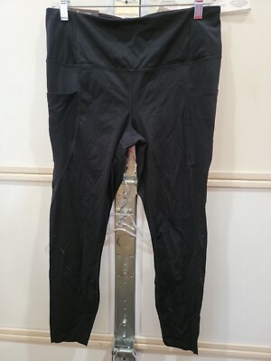 Member's Mark Women's Black High Waist Active Compression Pocket Legging XL