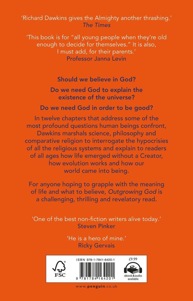 Thumbnail - Outgrowing God | Richard Dawkins | 2020 | Englisch