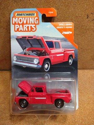 Matchbox 2020 piezas móviles 1963 Chevy C10 Pickup Rojo-Nuevo