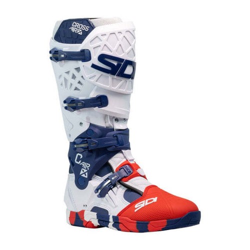 Sidi Crossair X White Navy Red Boots
