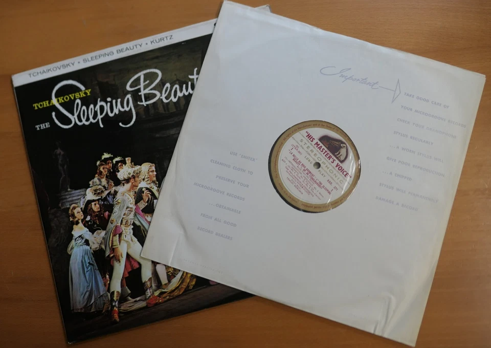 ASD 371 ED1 Tchaikovsky Sleeping Beauty Efrem Kurtz HMV 1st W/G Stereo NM - Image 4 of 4