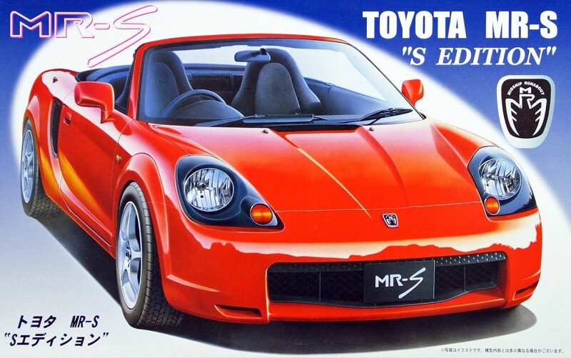 Fujimi ID-37 1/24 Scale Model Sports Car Kit Toyota MR-S S