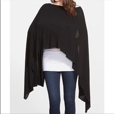 Maternal America Convertible Nursing Scarf Shawl Cover Black One Size
