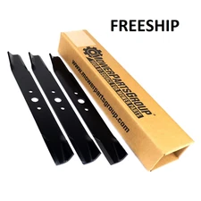 3 Pack Rotary Turbo Blades 10093 44" Deck Simplicity 1704100 Snapper Lawn Mower