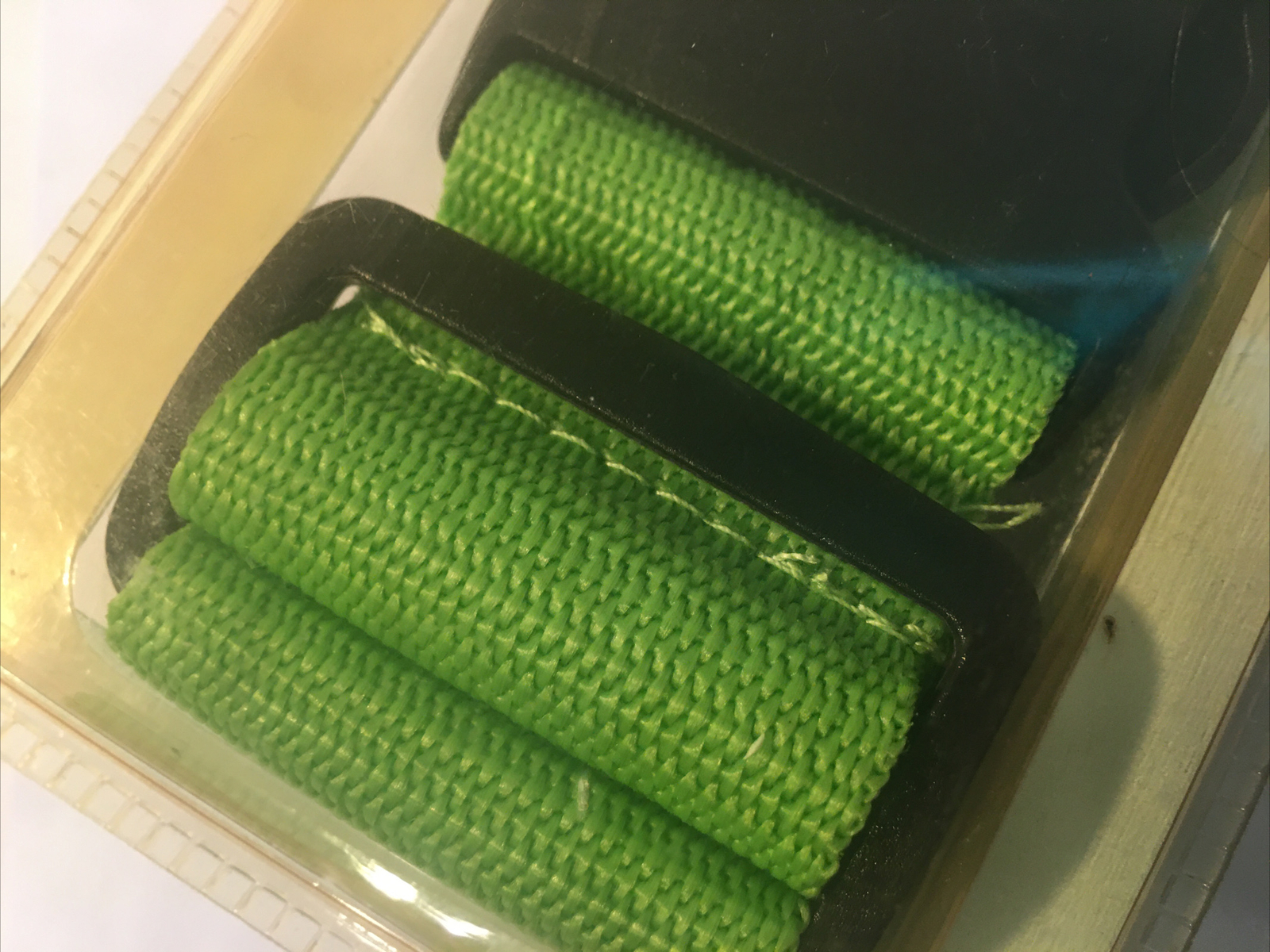 Green Luggage Heavy Duty Strap Travel Pro Accessory NIP fits 72 in cases