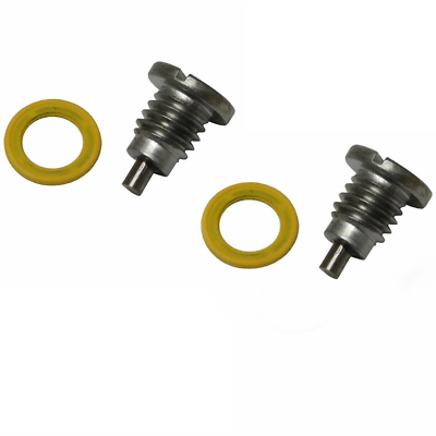 4 PCS Marine Magnetic Non-Magnetic Oil Drain Plug Fit for