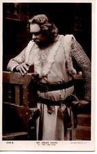 B11-66730 Original ca 1905 RPPC British Theatre Actor Oscar Asche in costume