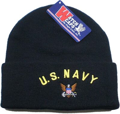 NEW United States U.S. Navy Knit Cap (Watch Cap), Navy Blue