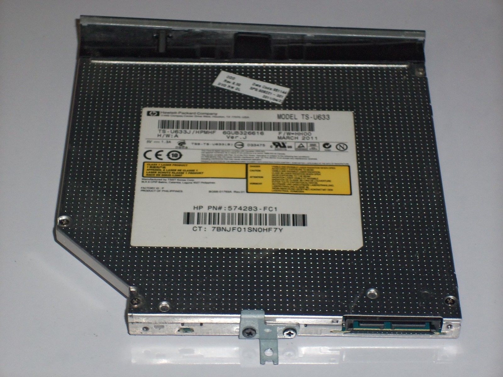 GENUINE OEM HP PAVILION DM4 1000 2000 CDRW DVDRW DRIVE TSU633 608221