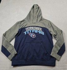 Tennesse Titans Sweatshirt Boys Youth Large 14/16 Hooded Pullover