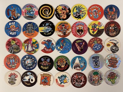 World Caps Federation Super Caps Authentic Lot 35 Mix Light / Laser / Mad Caps