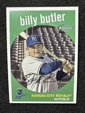 BILLY BUTLER #208 2008 Topps Heritage QTY Kansas City Royals  