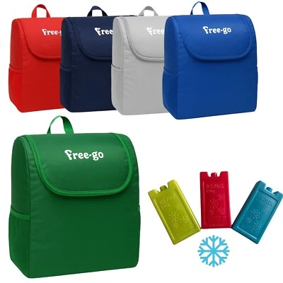 Sac à Dos Thermique 18 Lt Frigo Camping Excursions Pique-Nique Avec Glace - Photo 1/4