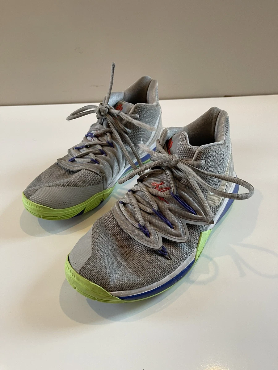 Kyrie 5 grey and green discount