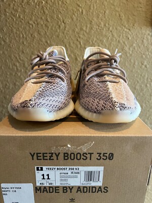 ADIDAS YEEZY BOOST 350 V2 ASH PEARL SIZE 11 | eBay display picture 1