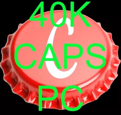 Fallout 76 PC Caps 40000 40k Max Caps Kronkorken FO76