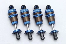 Yokomo SLF (Super Low Friction) Aluminum Big Bore Shock Set (Blue) [Y2-SBBSBL]