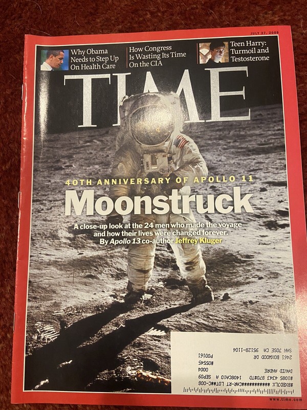 Time: 40TH ANNIVERSARY OF APOLLO 11 - MOONSTRUCK / JULY 27, 2009