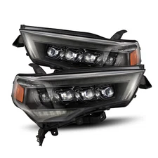 For 14-24 Toyota 4Runner Alpharex Nova G2 Alpha Black LED Projector Headlights