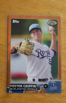 2015 Topps Pro Debut Orange #31 Foster Griffin /25 Royals