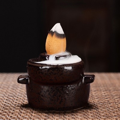 Waterfall Incense for Ceramic Backflow Incense Holder Fountain Backflow C