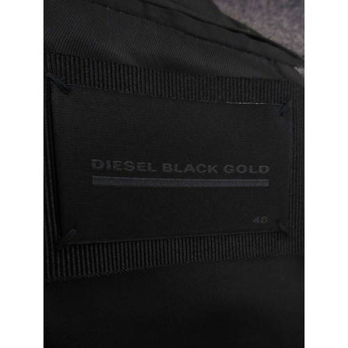 DIESEL JOPRAB BG16P 912 Mens Trench Coat Virgin Wool Single Breasted Overcoat - Picture 4 of 4